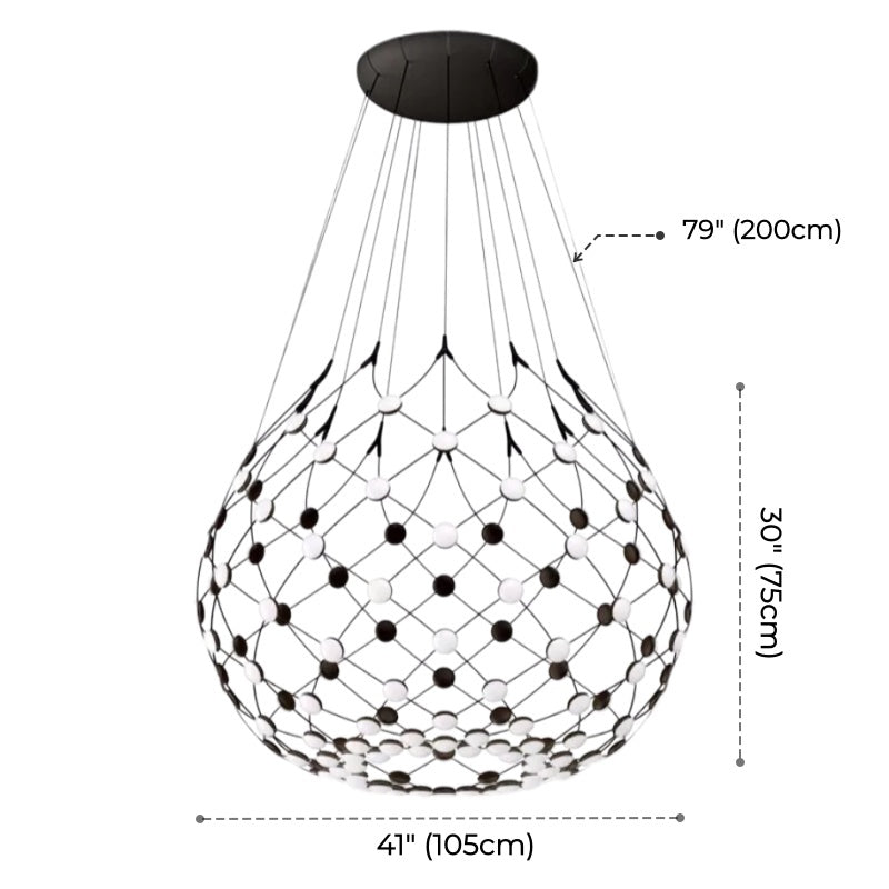 Veyra Mesh LED Chandelier