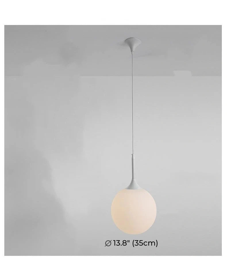 Ample Moon Globe Pendant Light