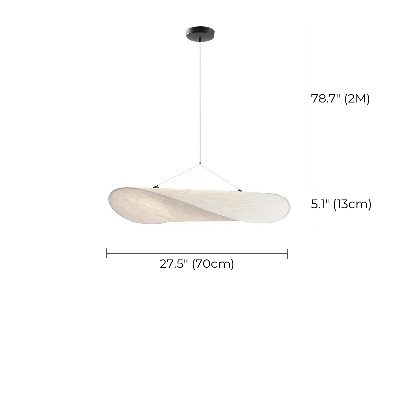 Floating Cloud Tyvek Pendant Light