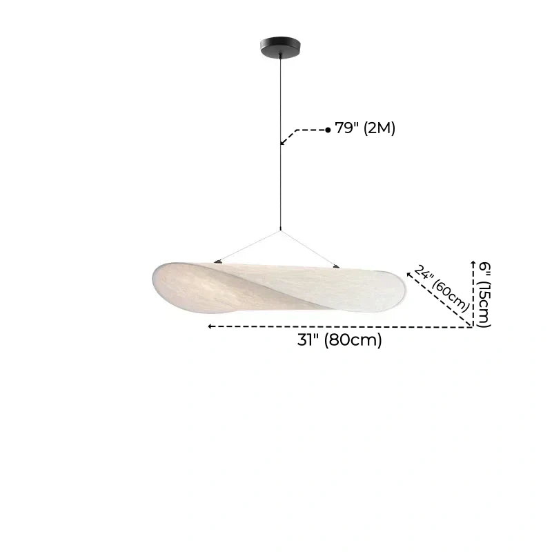 Floating Cloud Tyvek Pendant Light