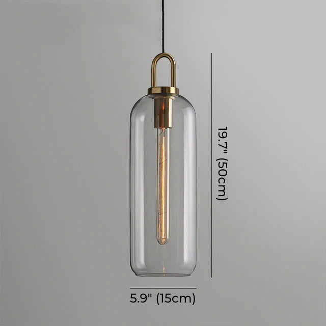 Frosted Glass Swag Pendant Light