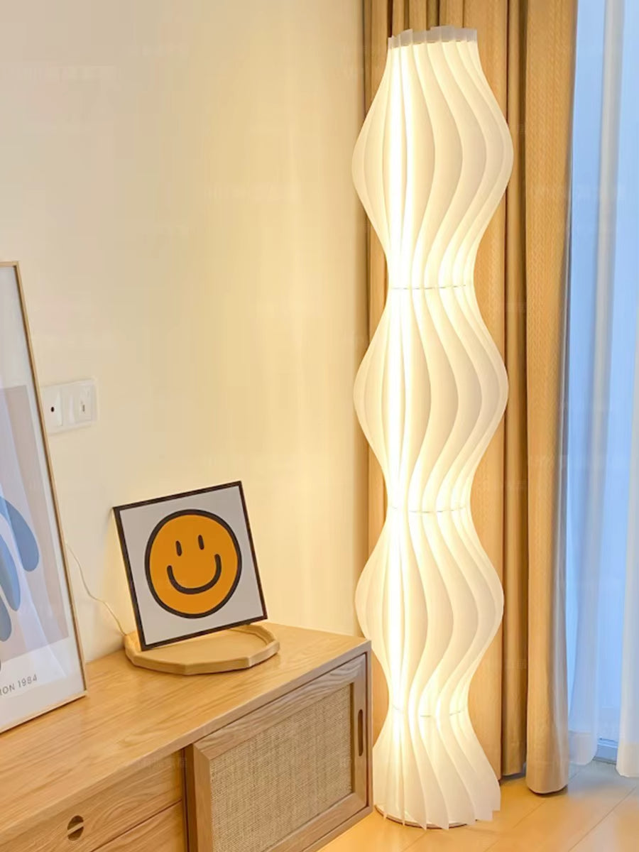 Nordic Modern Cream Acrylic Floor Lamp
