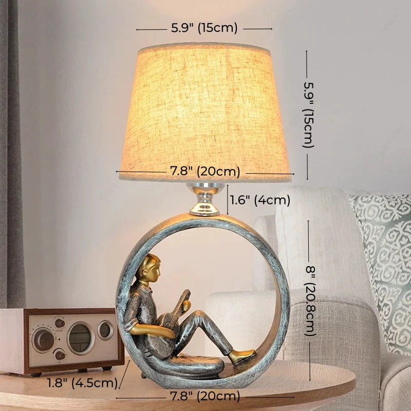 Lampe de table Chelsea Reading pour fille et garçon (15")