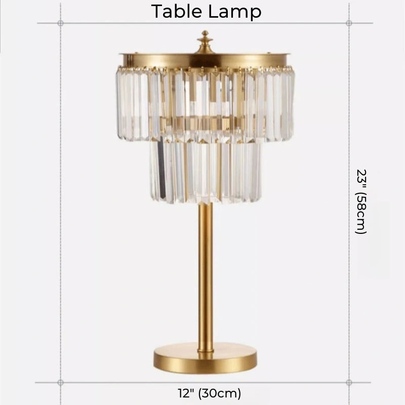 Mallory Luxury Copper Floor Lamp