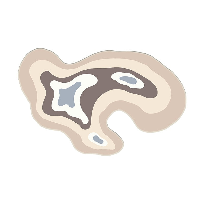 Teppich in leuchtenden Farben