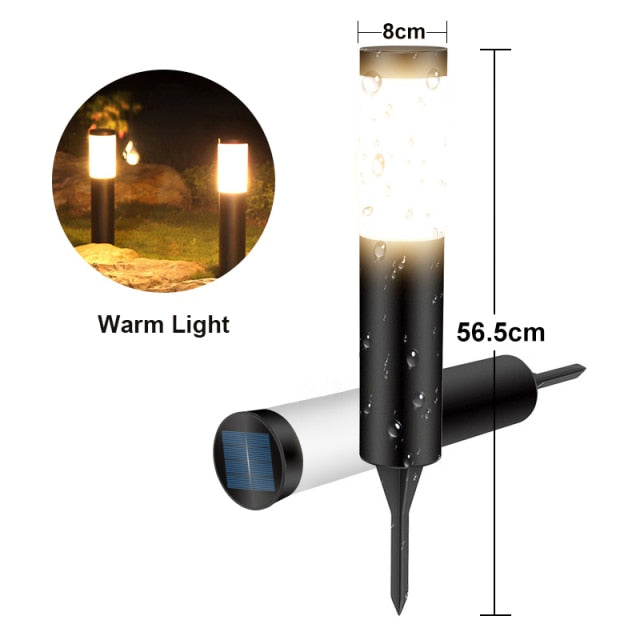 Lampes LED solaires Fluor Patio à portée de 157°