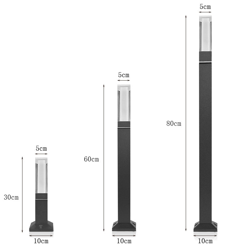 Éclairage LED Fluor Patio 270°