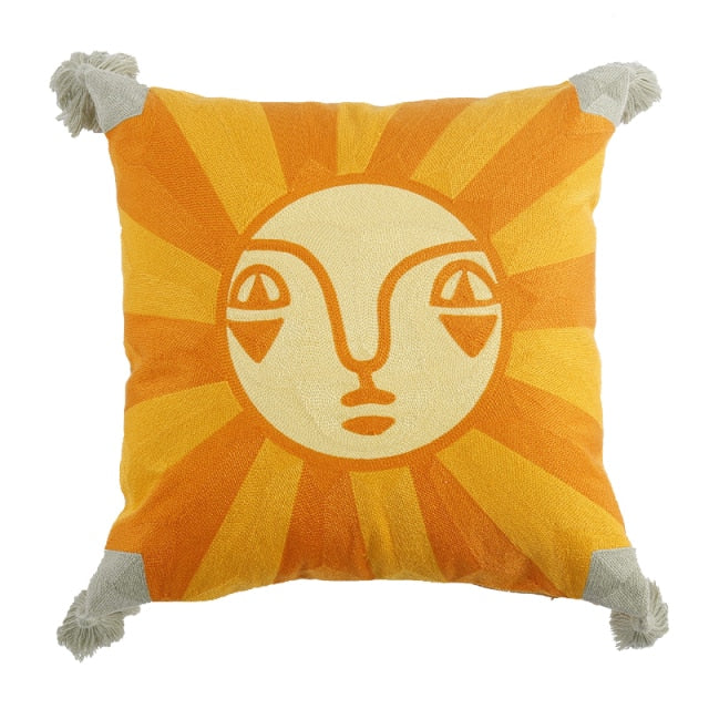 Trendy rechteckiger Kissenbezug im Boho-Tiger-Stil, 35 x 70 cm