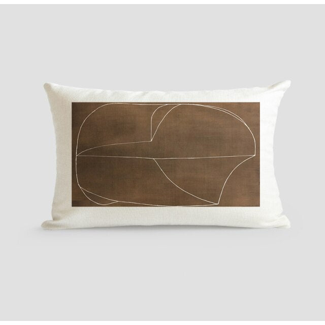 Kissenbezug mit japanischer Kunst, 45 x 45 cm