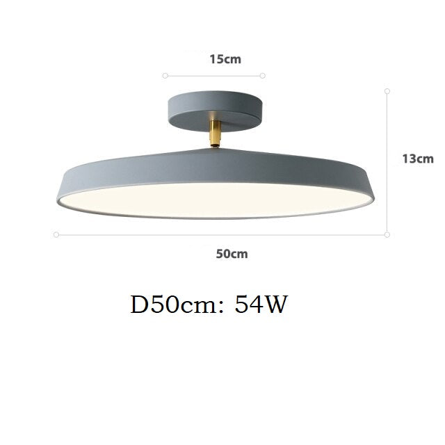 Lustre linéaire à LED gris à intensité variable Colt