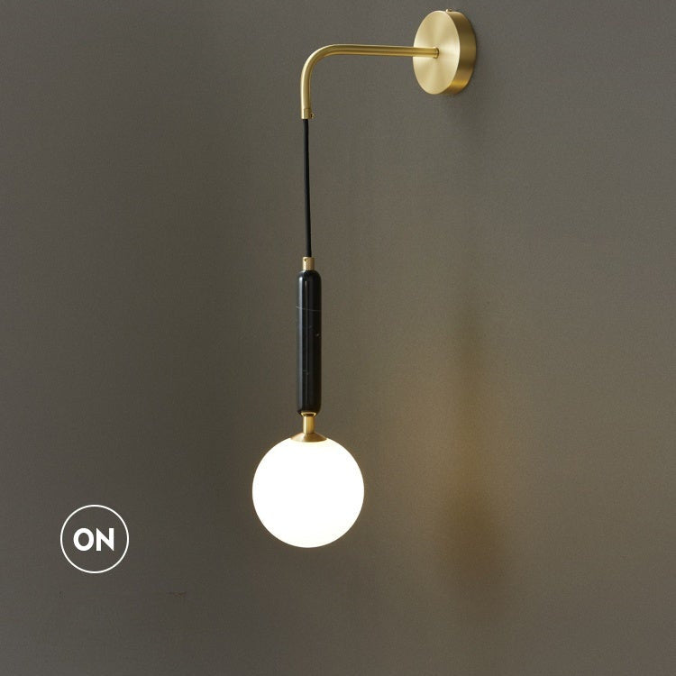 Magnolia Luxury Marble Wall Lamp