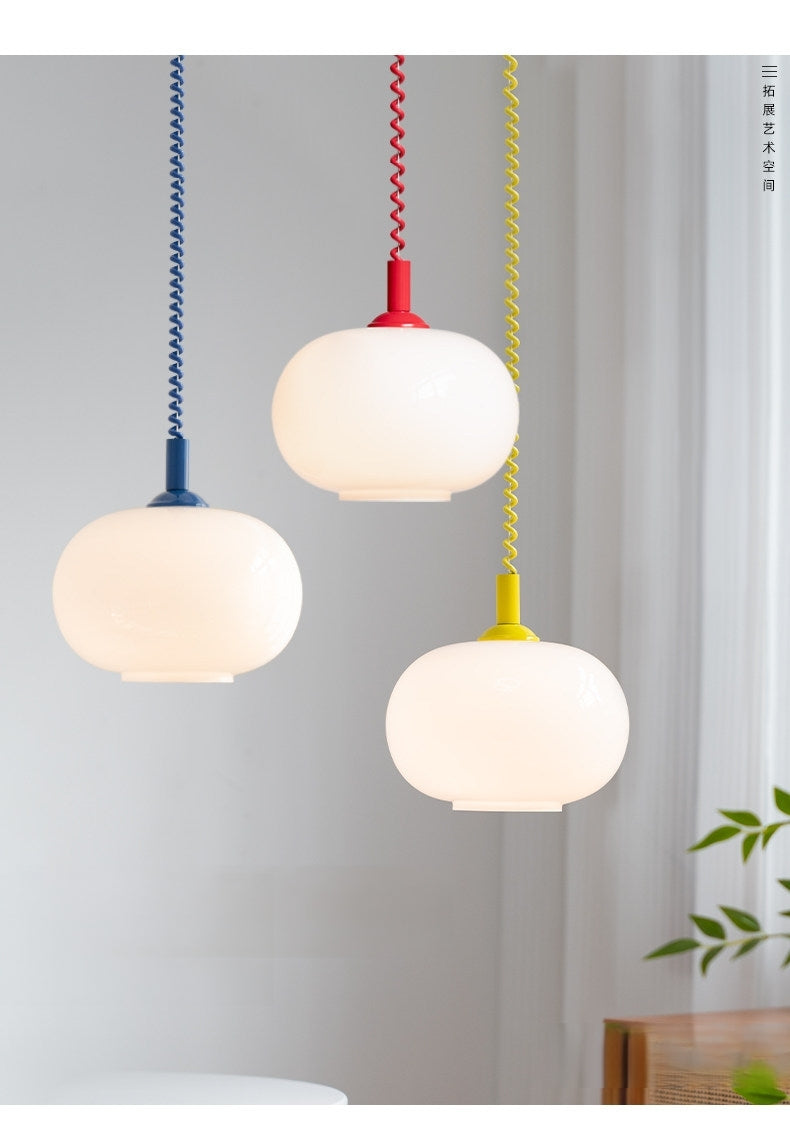 Spring Wire Adjustable Pendant Light