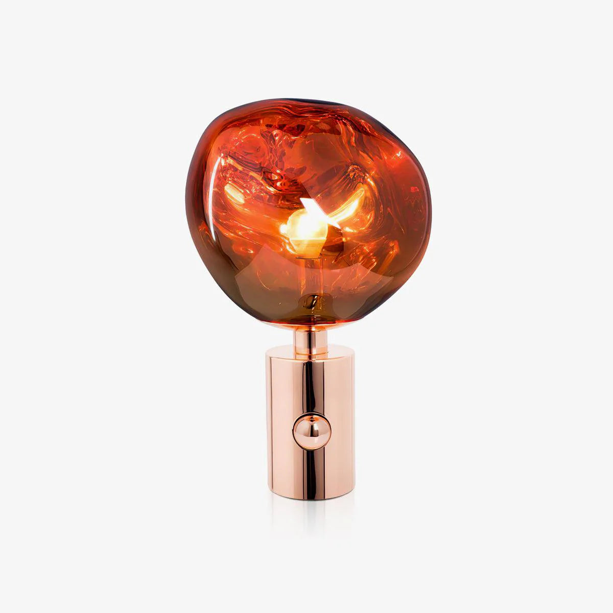 Tambora Lava Cylindrical Table Lamp with Plug