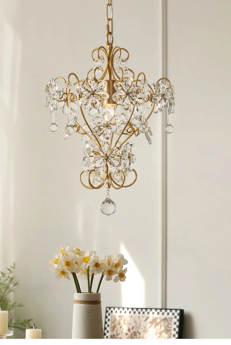 Camellia Crystal Chandelier