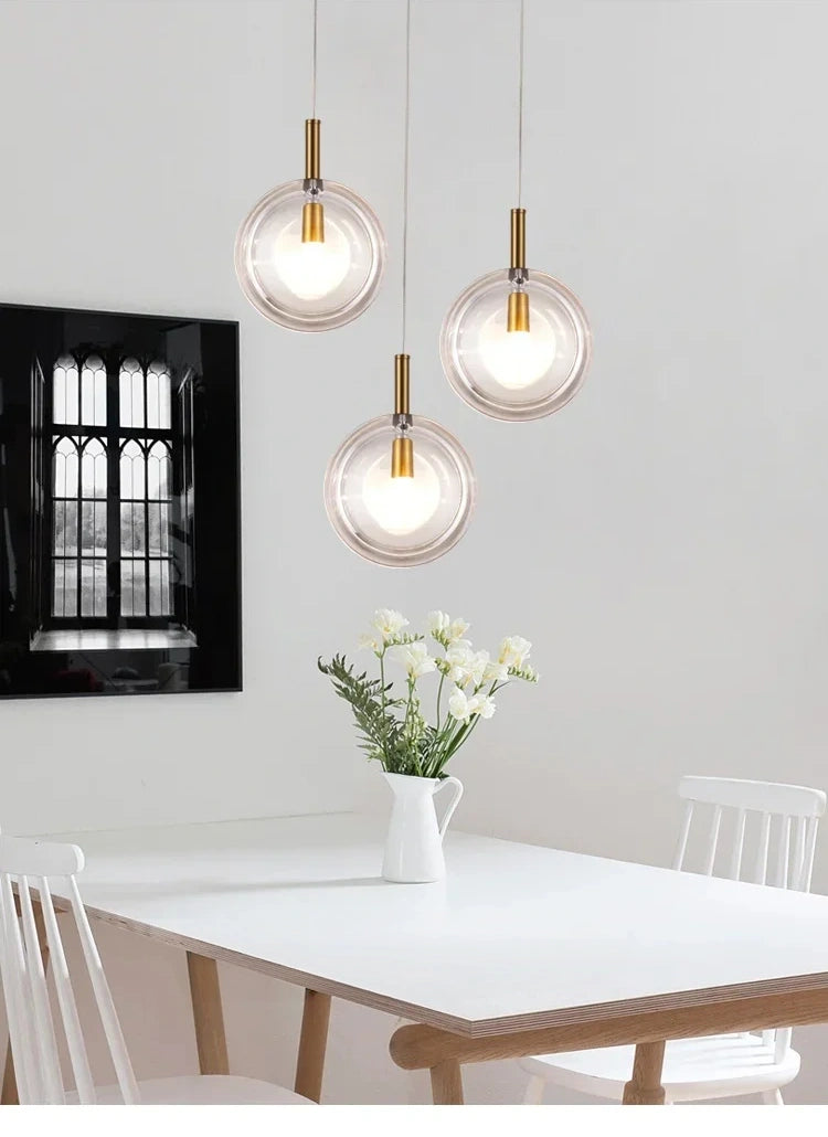 Nordic Acrylic Staircase Cluster Pendant Light