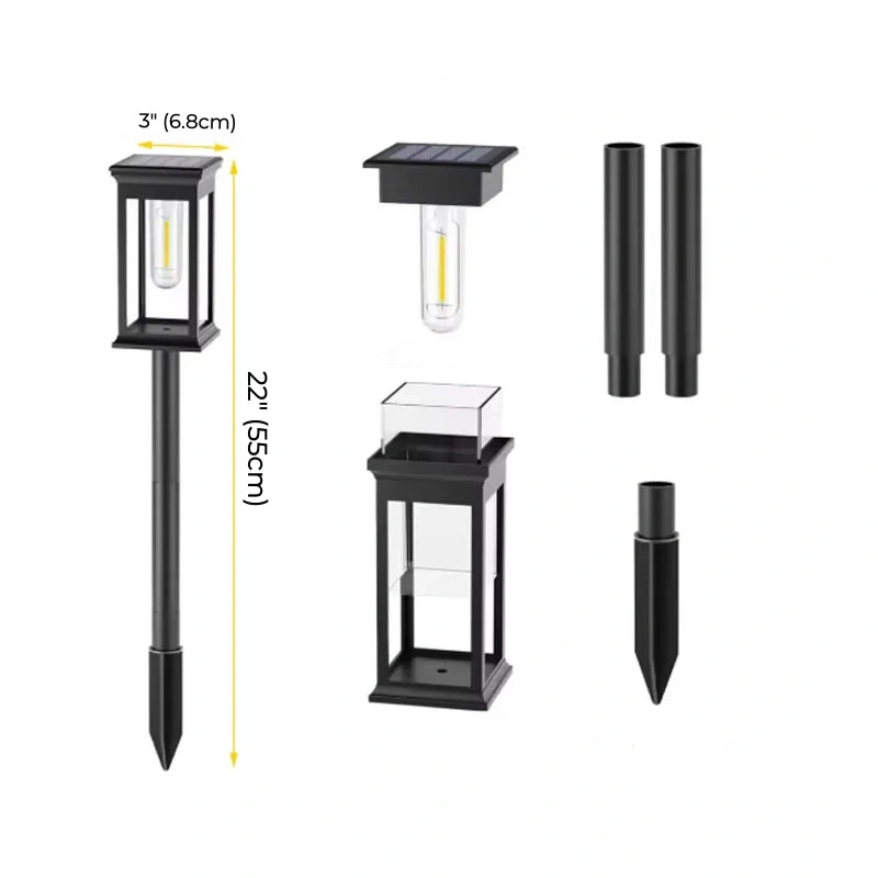 Timeless LED Filament Solar Path Lights