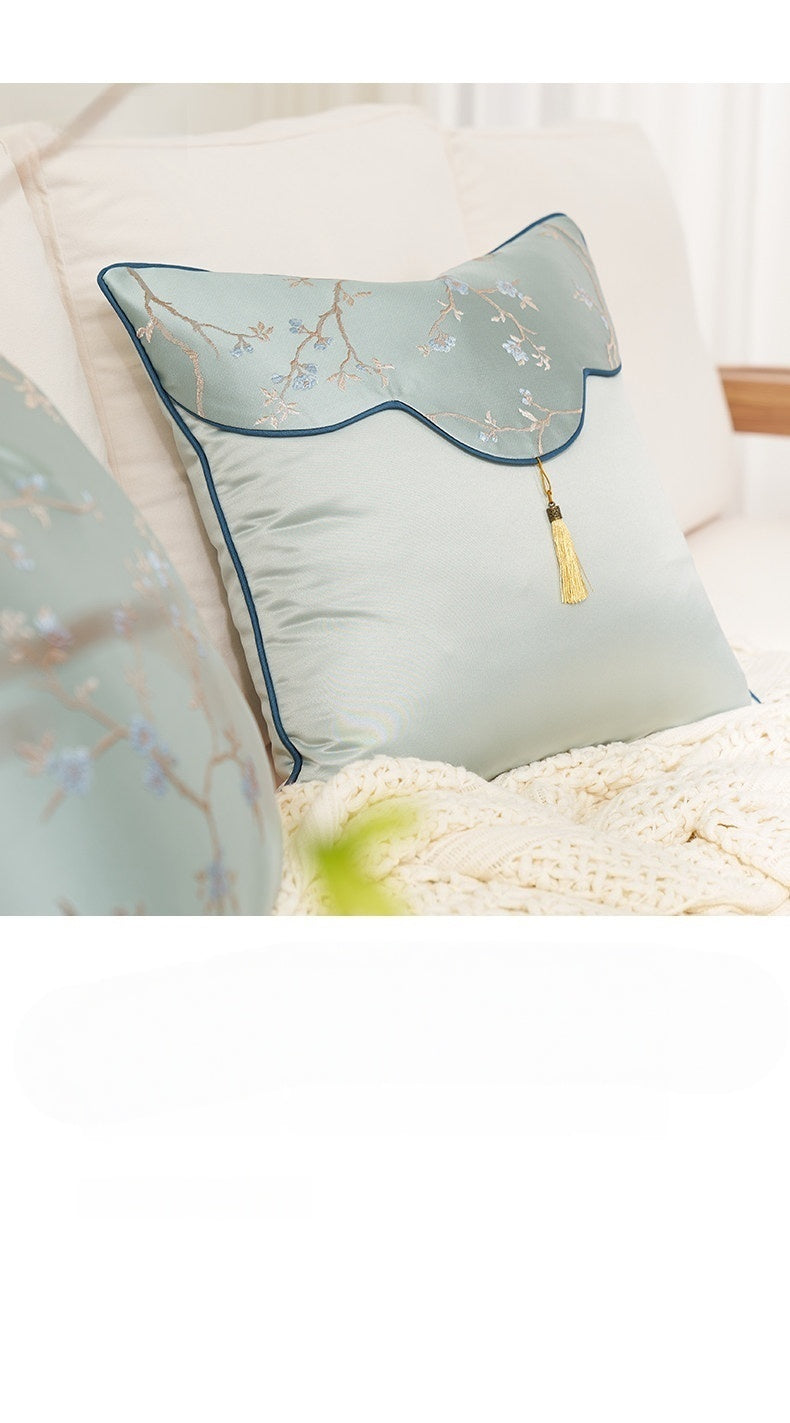 Oriental Branch Jacquard Pillow Case