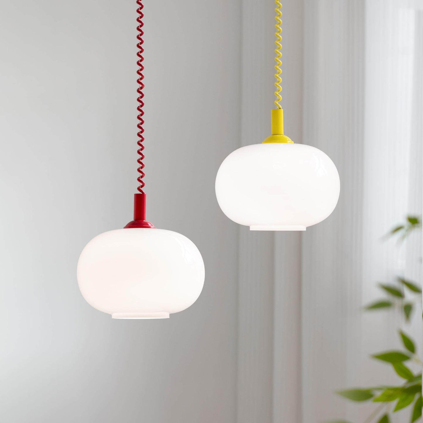 Spring Wire Adjustable Pendant Light