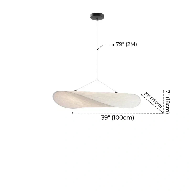 Nordische schwebende Wolken-Pendelleuchte