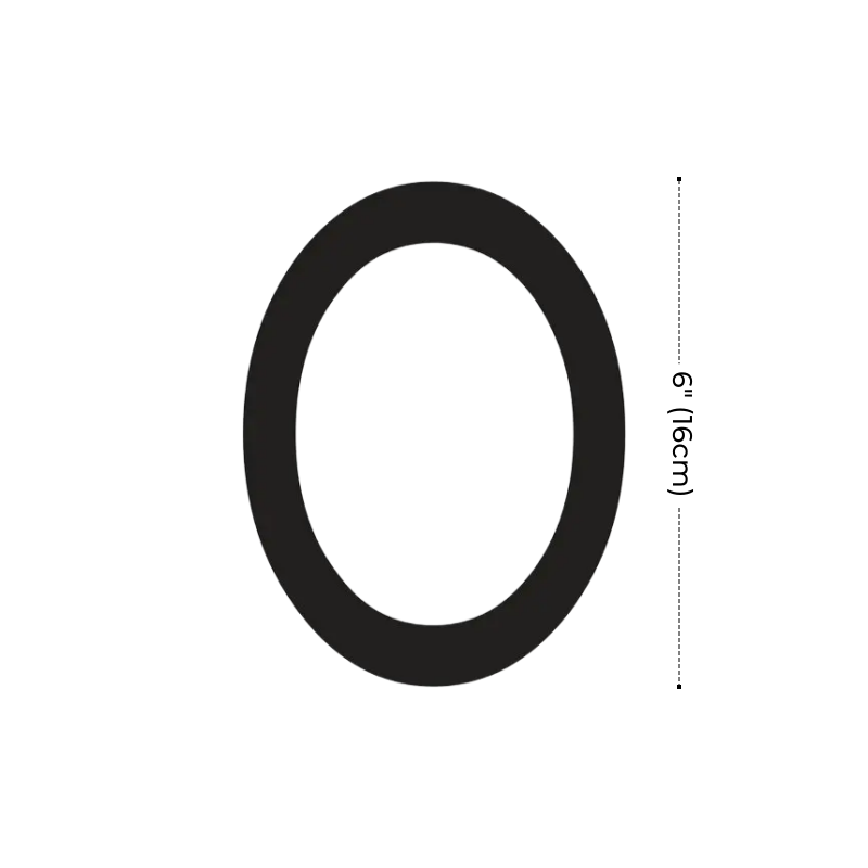 Modern Residential LED House Number Light, Outdoor & Waterproof