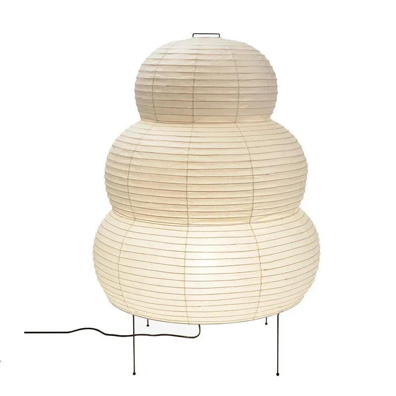 Aki Rice Paper Floor Lamp Collection