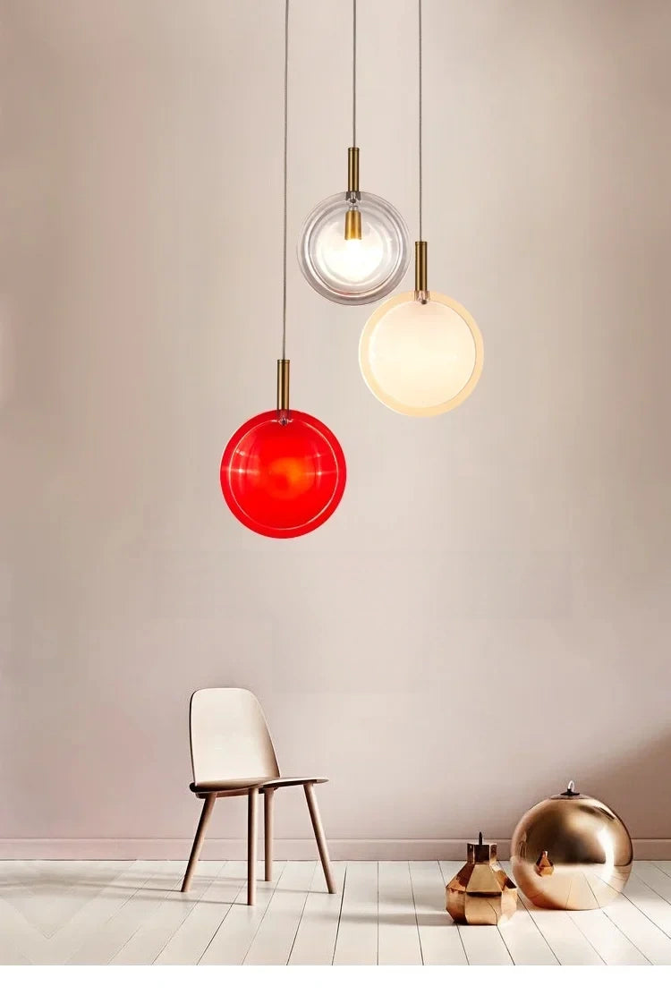Nordic Acrylic Staircase Cluster Pendant Light