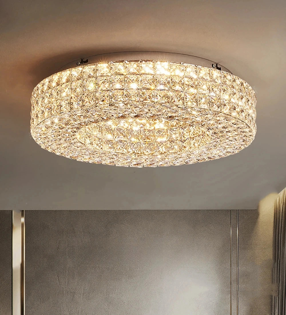 Cassia Ring Crystal Chandelier