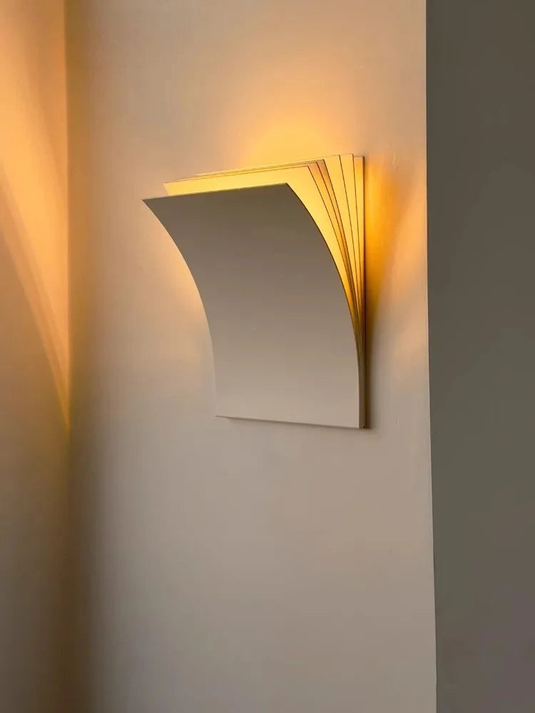 Brontë Open Book Wall Sconce