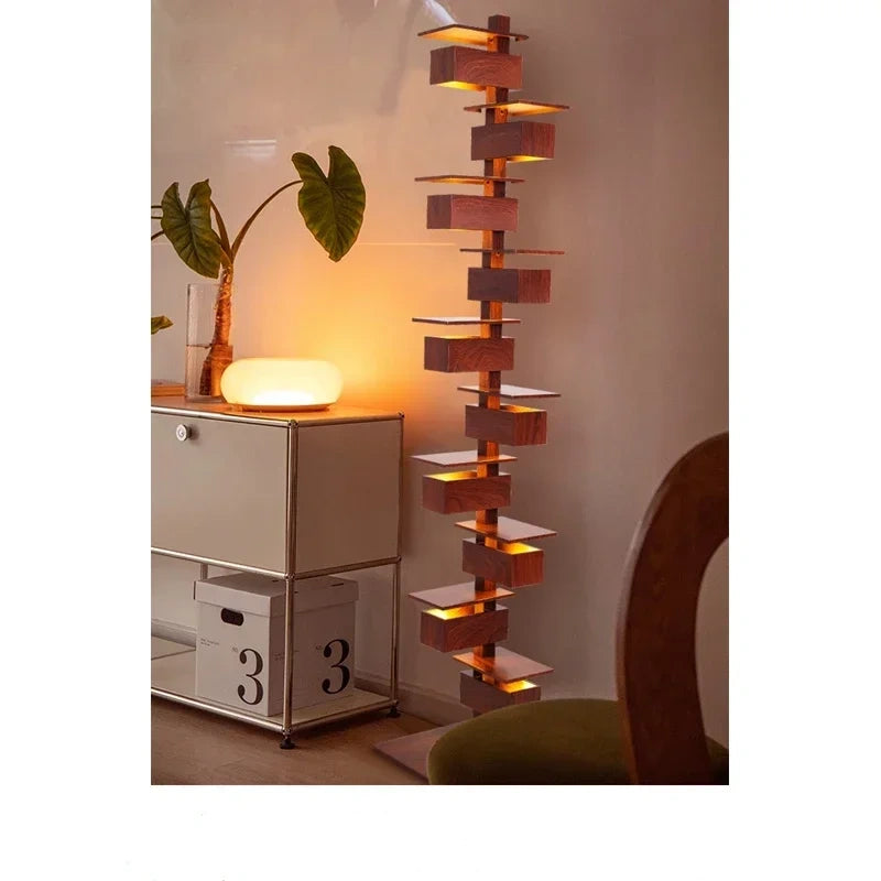 Atelier Tower Staggered Shelf Floor Lamp