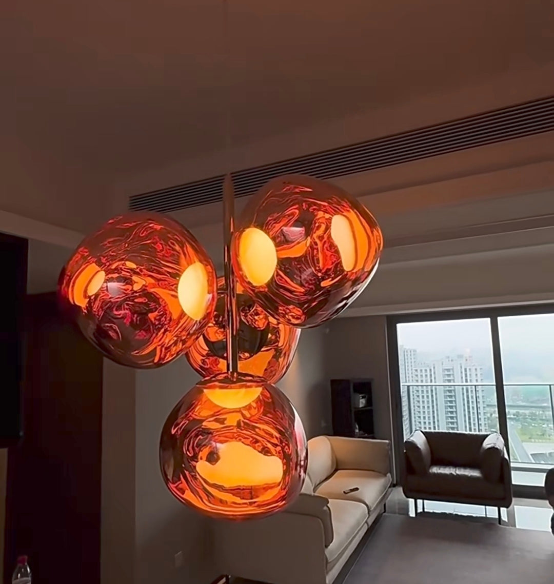 Nordic Lava Pendant Light, Bulb Version