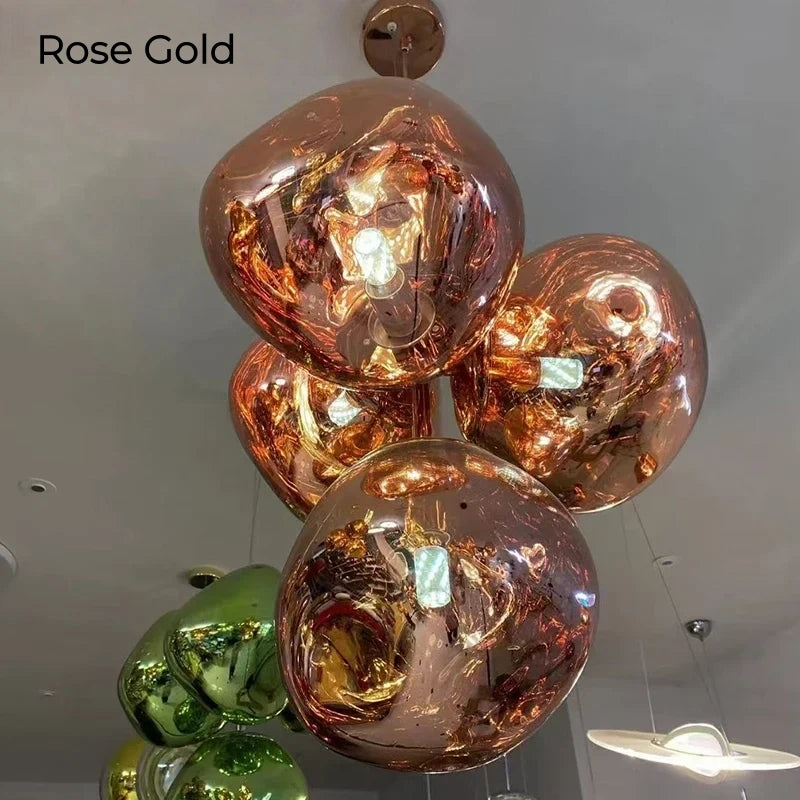 Nordic Lava Pendant Light, Bulb Version