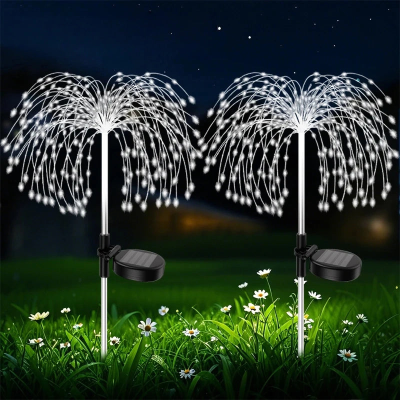 Willow-Inspired Solar Lawn LED Lights