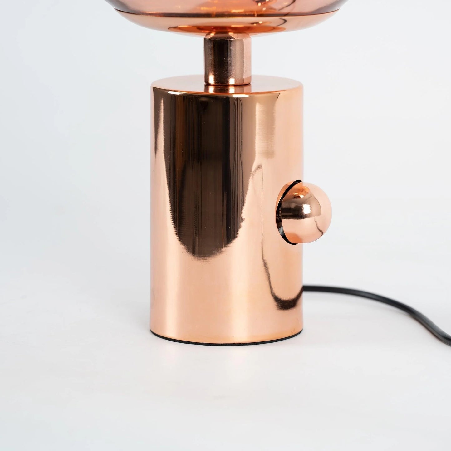Tambora Lava Cylindrical Table Lamp with Plug