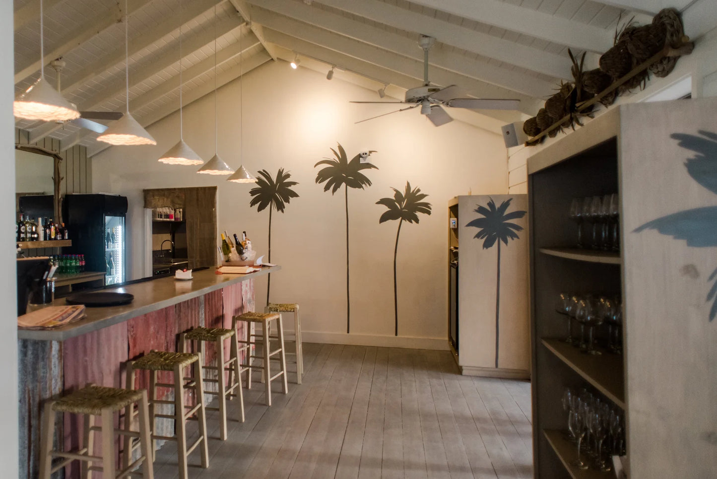 Rustic White Ceramic Pendant Light – Organic Modern Style