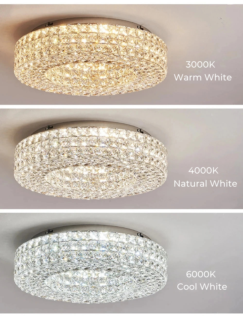 Cassia Ring Crystal Chandelier