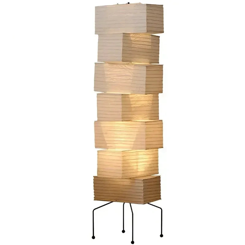 Nomi Rice Paper Floor Lamp Collection