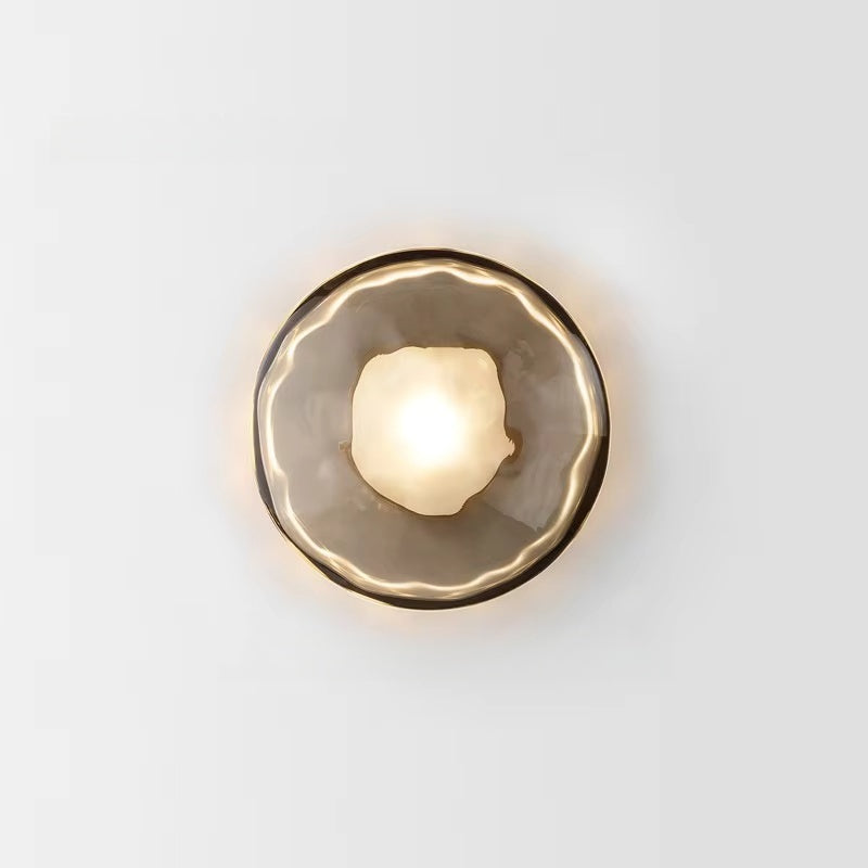 Elio Glass & Metal Wall Lamp Collection