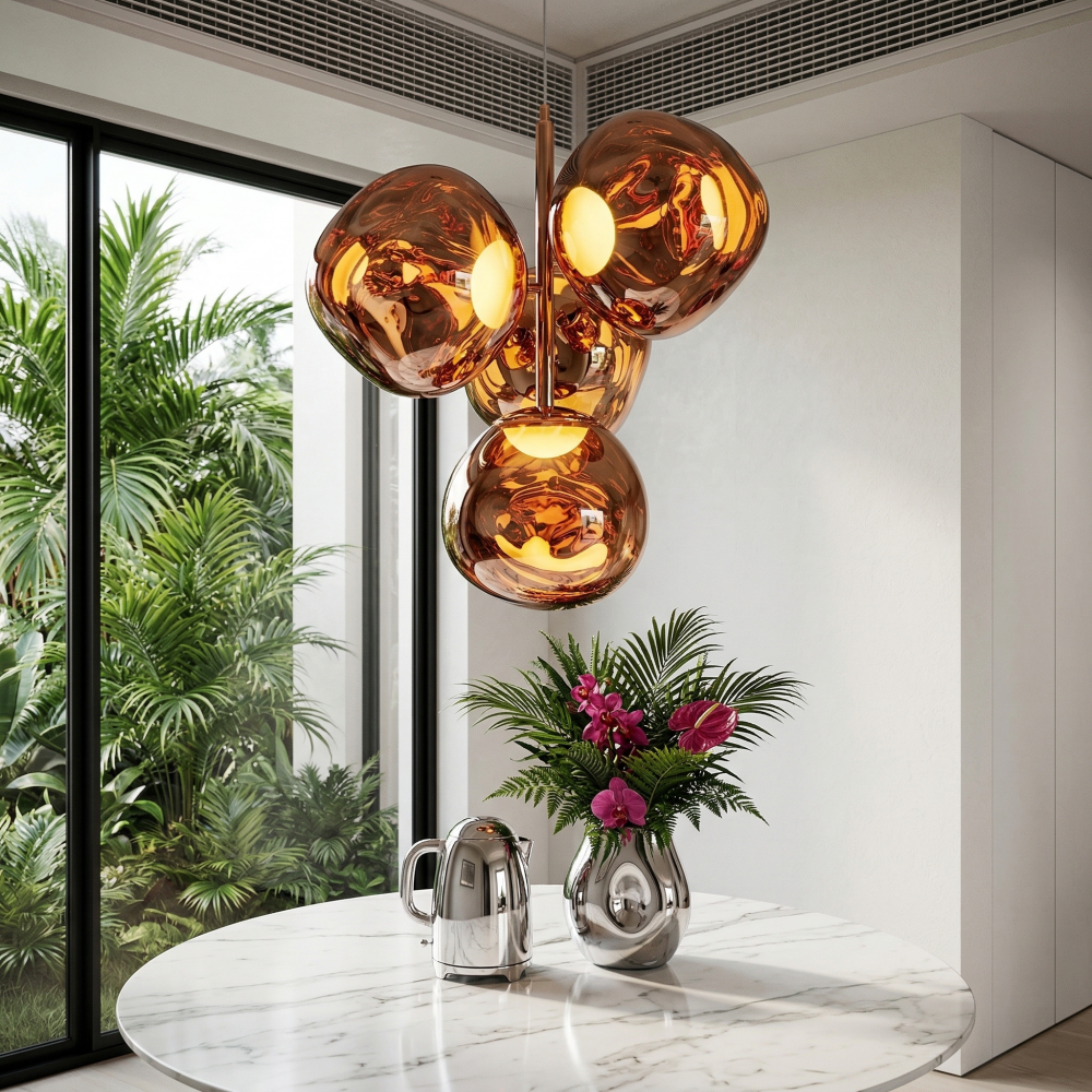 Nordic Lava Pendant Light, Bulb Version