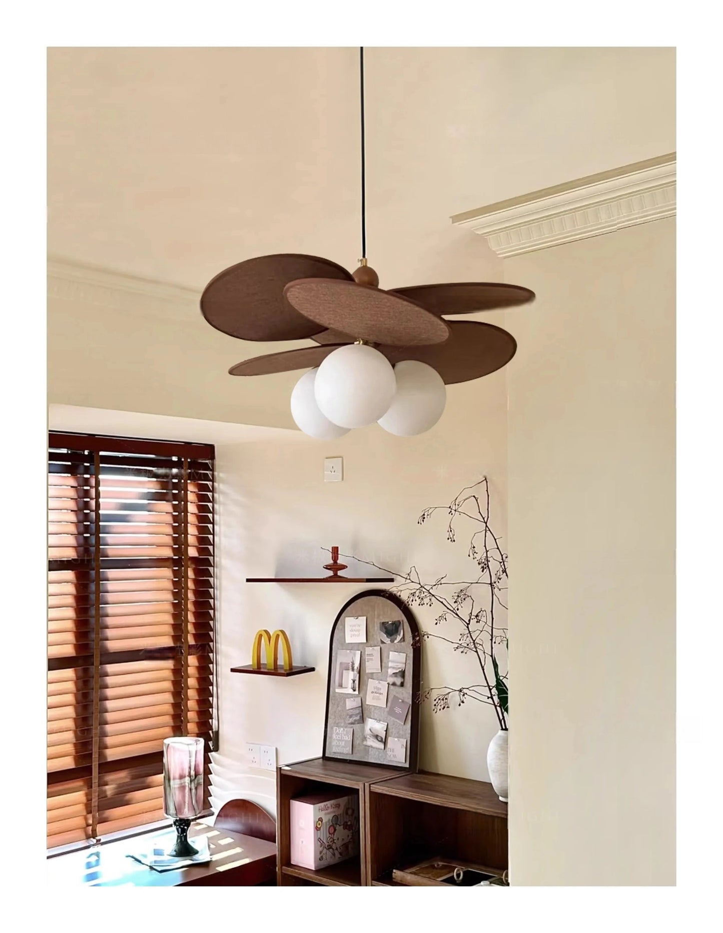 Rattan Globe Pendant Light