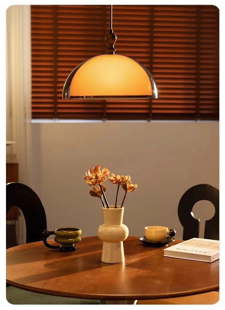 Soren Brown Glass Pendant Light