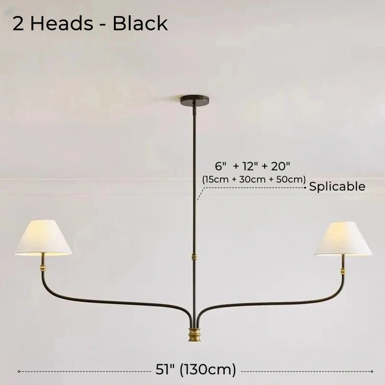 Collins Modern Metal Chandelier