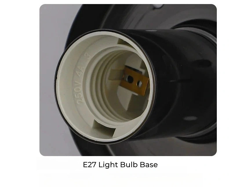 Tambora Lava Wall Sconce, Bulb Version