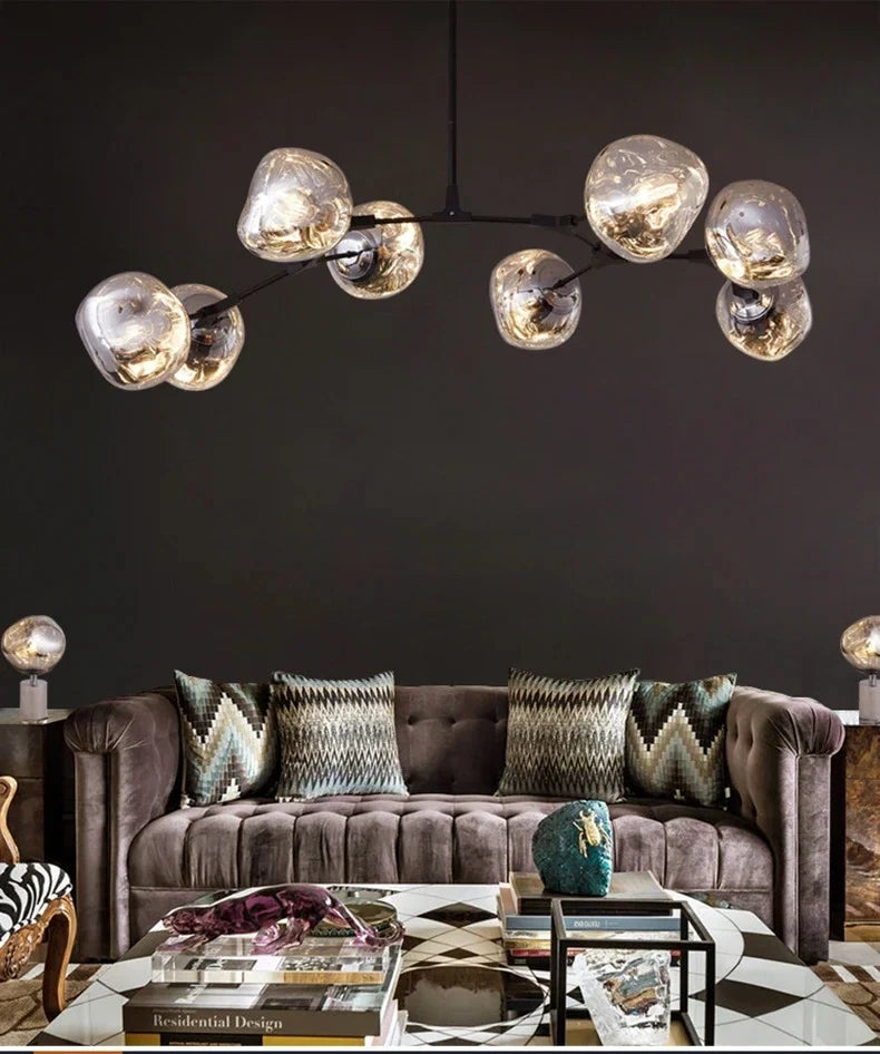 Branch Tambora Lava Chandelier