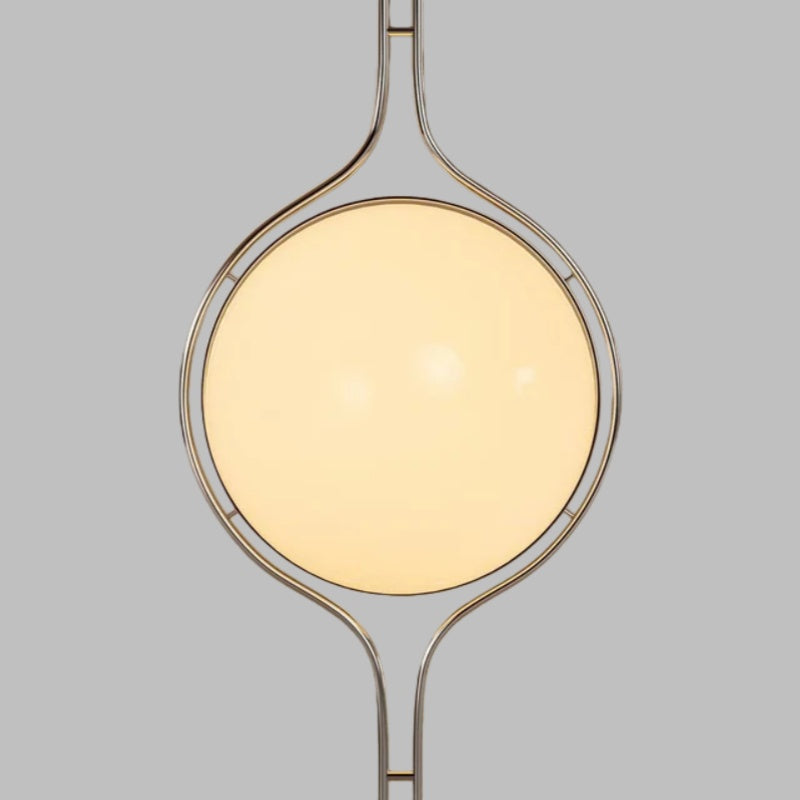 Home Decor Metal Chrome Desk Floor Lamp for Living Room