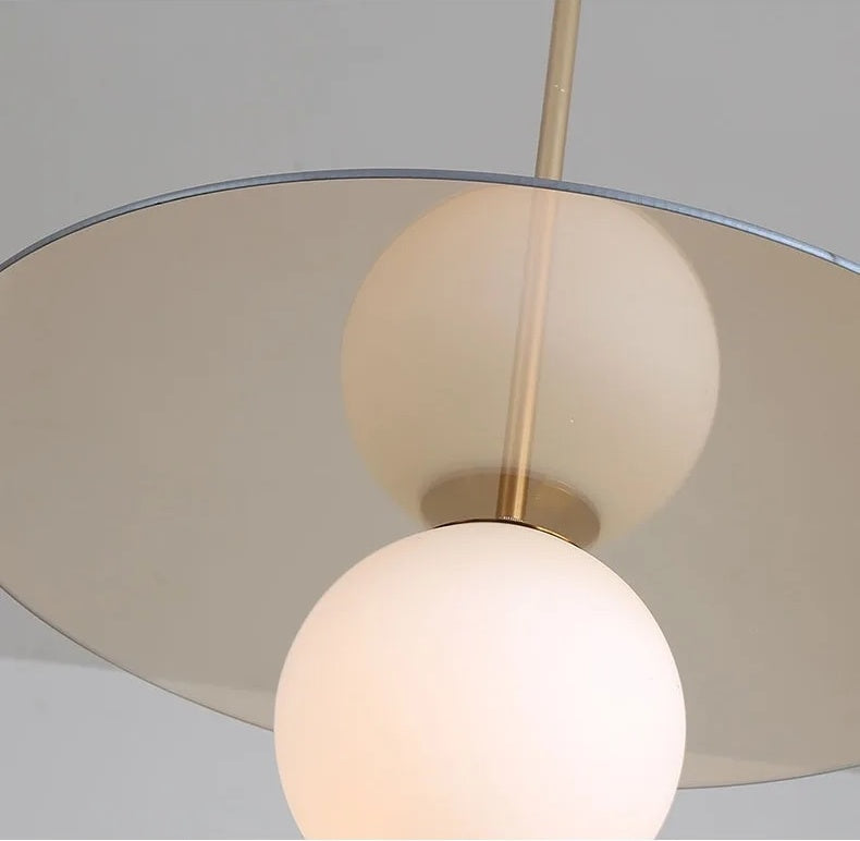 Orion Disc Globe Pendant Light