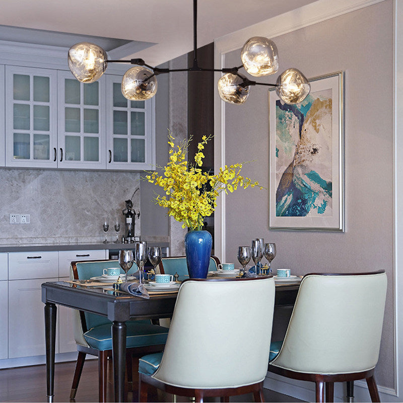 Branch Tambora Lava Chandelier