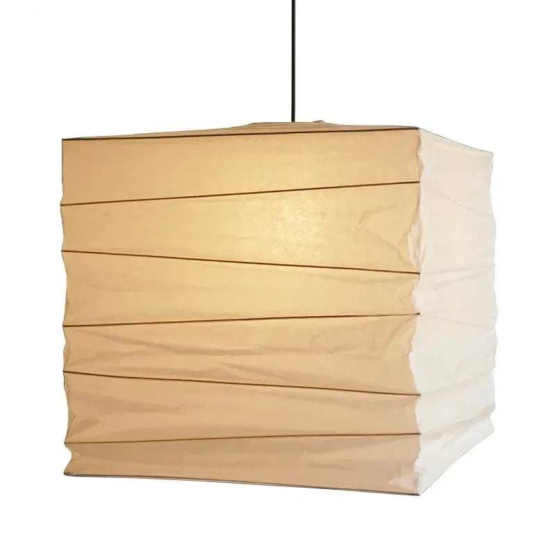 Aki Rice Paper Square Pendant Light