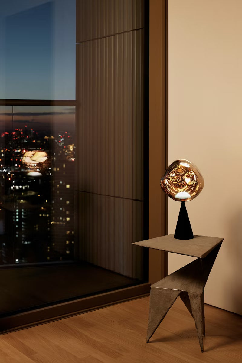 Tambora Lava Conical Table Lamp
