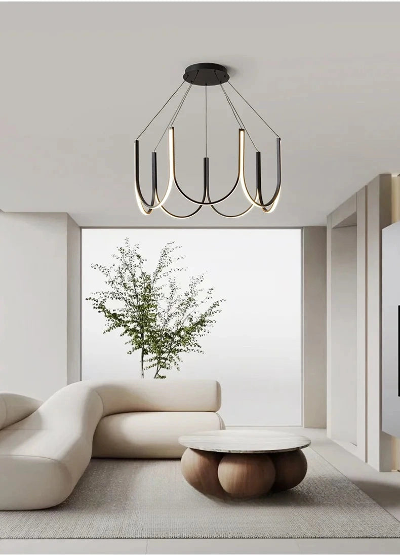 Modern U-Shape LED Pendant Light