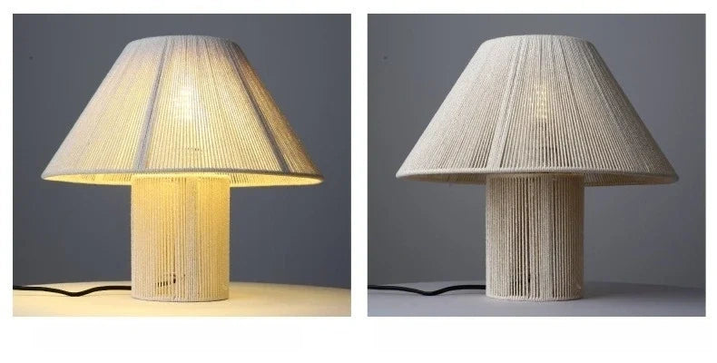 Sahara Handwoven Rope Table Lamp